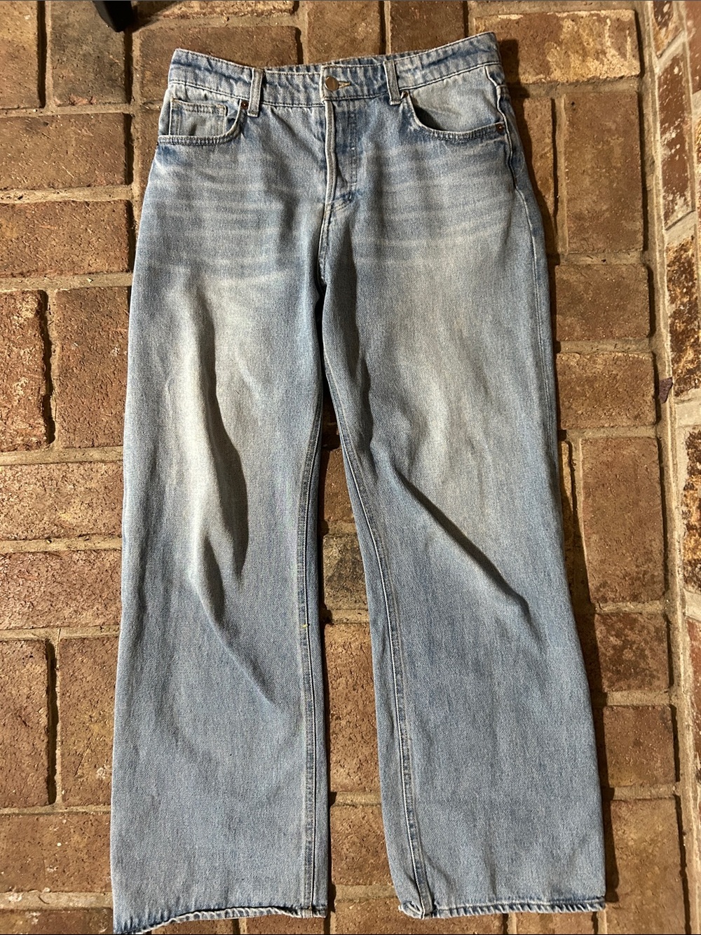 Cello Women's Light Blue Straight-Leg Jeans